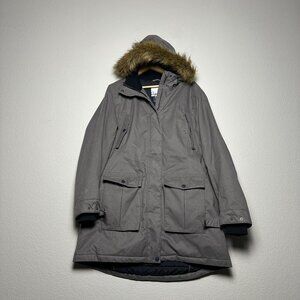 RipZone Faux Fur Lined Insulated Parka Coat Jacket Men XXL Waterproof Winter Ski